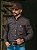 Camisa Ralph Lauren Masculina Manga Longa Custom Fit Xadrez Quadros Marrom/Preto Pony Creme - Imagem 1
