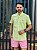 Shorts Beach Ralph Lauren Rosa Bebê Pony Verde - Imagem 5