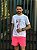 Shorts Beach Ralph Lauren Rosa Neon Pony Preto - Imagem 6
