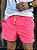 Shorts Beach Ralph Lauren Rosa Neon Pony Preto - Imagem 1