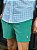 Shorts Beach Ralph Lauren Verde Esmeralda Pony Rosa Bebê - Imagem 1