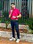 Camisa Polo Ralph Lauren Masculina Custom Fit Pink Pony Azul Celeste - Imagem 5