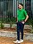 Camisa Polo Ralph Lauren Masculina Custom Fit Verde Seleção Pony Laranja - Imagem 5