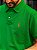 Camisa Polo Ralph Lauren Masculina Custom Fit Verde Seleção Pony Laranja - Imagem 2