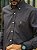 Camisa Ralph Lauren Manga Longa Oxford Cinza Chumbo Pony Colorido - Imagem 2