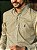 Camisa Ralph Lauren Masculina Manga Longa Custom Fit Xadrez Madras Amarelo/Branco Pony Azul Bic - Imagem 2