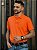 Camisa Polo Ralph Lauren Masculina Custom Fit Laranja Pony Colorido - Imagem 1