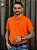 Camisa Polo Ralph Lauren Masculina Custom Fit Laranja Pony Colorido - Imagem 4