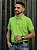 Camisa Polo Ralph Lauren Masculina Custom Fit Verde Lima Pony Colorido - Imagem 1