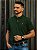 Camisa Polo Ralph Lauren Masculina Custom Fit Verde Militar Pony Colorido - Imagem 4