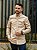 Camisa Ralph Lauren Manga Longa Oxford Bege Pony Colorido - Imagem 6