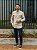 Camisa Ralph Lauren Manga Longa Oxford Bege Pony Colorido - Imagem 3