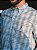 Camisa Ralph Lauren Masculina Manga Longa Custom Fit Xadrez Madras Azul Bebê Pony Azul Marinho - Imagem 3