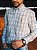 Camisa Ralph Lauren Masculina Manga Longa Custom Fit Xadrez Madras Azul Bebê Pony Azul Marinho - Imagem 2