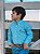 Camisa Ralph Lauren Infantil Manga Longa Micro Xadrez Azul Celeste Pony Azul Bic - Imagem 5