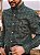 Camisa Ralph Lauren Masculina Manga Longa Custom Fit Xadrez Madras Verde Militar Pony Laranja - Imagem 3