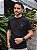 Camiseta Ralph Lauren Masculina Custom Slim Fit Preta Pony Colorido - Imagem 1
