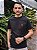 Camiseta Ralph Lauren Masculina Custom Slim Fit Preta Pony Colorido - Imagem 3