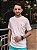 Camiseta Ralph Lauren Masculina Custom Slim Fit Branca Pony Colorido - Imagem 3