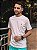 Camiseta Ralph Lauren Masculina Custom Slim Fit Branca Pony Colorido - Imagem 1