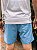 Shorts Ralph Lauren Linho Azul Bebê Pony Rosa Bebê - Imagem 2