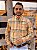 Camisa Oxford Ralph Lauren Masculina Manga Longa Custom Fit Xadrez Madras Amarela Pony Colorido - Imagem 2