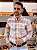 Camisa Ralph Lauren Masculina Manga Longa Custom Fit Xadrez Madras Rosa Pony Colorido - Imagem 1