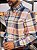 Camisa Ralph Lauren Masculina Manga Longa Custom Fit Xadrez Madras Azul/Amarelo Pony Colorido - Imagem 3