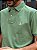 Camisa Polo Ralph Lauren Masculina Custom Fit Verde Folha Pony Rosa Bebê - Imagem 2