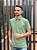 Camisa Polo Ralph Lauren Masculina Custom Fit Verde Folha Pony Rosa Bebê - Imagem 4