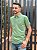 Camisa Polo Ralph Lauren Masculina Custom Fit Verde Folha Pony Rosa Bebê - Imagem 1