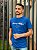 Camiseta Tommy Hilfiger Slim Fit Established 1985 New York Azul Bic - Imagem 1