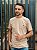 Camiseta Ralph Lauren Masculina Custom Slim Fit Palha Pony Marrom - Imagem 1