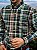 Camisa Oxford Ralph Lauren Masculina Manga Longa Custom Fit Xadrez Madras Verde Musgo Pony Colorido - Imagem 3