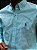Camisa Ralph Lauren Manga Longa Micro Xadrez Verde Água Pony Roxo - Imagem 2