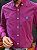 Camisa Ralph Lauren Manga Longa Micro Xadrez Fúcsia Pony Azul Celeste - Imagem 3