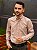 Camisa Ralph Lauren Manga Longa Oxford Tinturada Capuccino Pony Creme - Imagem 1