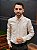 Camisa Ralph Lauren Manga Longa Oxford Tinturada Cru Pony Creme - Imagem 1