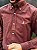 Camisa Ralph Lauren Manga Longa Oxford Tinturada Marrom Pony Creme - Imagem 2