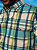 Camisa Oxford Ralph Lauren Masculina Manga Longa Custom Fit Xadrez Madras Azul Celeste Pony Colorido - Imagem 2
