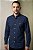 Camisa Ralph Lauren Manga Longa Oxford Azul Grafite Pony Colorido - Imagem 1