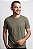 Camiseta Ralph Lauren Masculina Custom Slim Fit Verde Musgo Pony Verde Oliva - Imagem 1