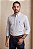 Camisa Ralph Lauren Masculina Manga Longa Custom Fit Xadrez Madras Branca/Azul Pony Azul Bic - Imagem 2