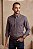 Camisa Ralph Lauren Masculina Manga Longa Custom Fit Xadrez Madras Roxo Malbec Pony Laranja - Imagem 2