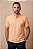 Camisa Polo Ralph Lauren Masculina Custom Fit Laranja Melon Pony Branco - Imagem 1