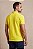 Camisa Polo Ralph Lauren Masculina Custom Fit Amarelo Canário Pony Azul Celeste - Imagem 2