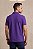 Camisa Polo Ralph Lauren Masculina Custom Fit Roxa Pony Colorido - Imagem 2