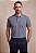 Camisa Polo Ralph Lauren Masculina Custom Fit Cinza Chumbo Pony Verde - Imagem 1