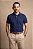 Camisa Polo Ralph Lauren Masculina Custom Fit Azul Marinho Pony Vermelho - Imagem 1