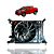 kit radiador fiat strada 1.4 2020 - Imagem 1